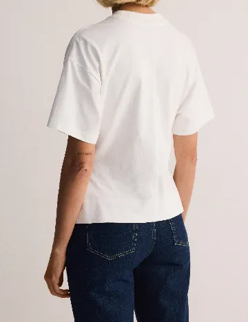 Tricou Reserved, alb