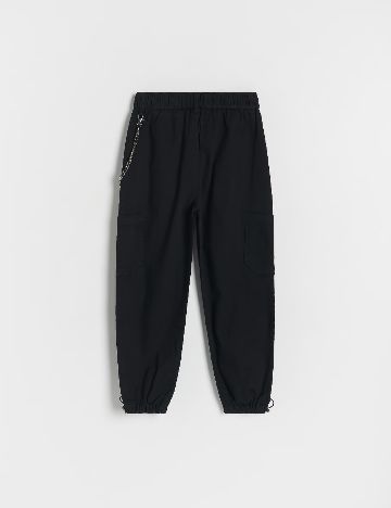 Pantaloni Reserved, negru
