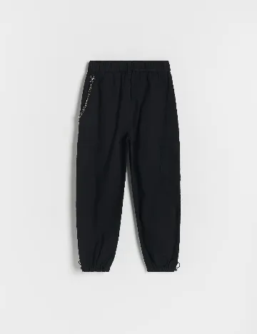 Pantaloni Reserved, negru