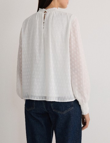 Bluza Reserved, alb