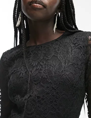 Salopeta Top Shop, negru