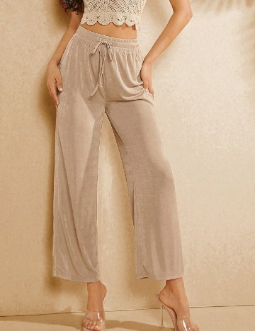 Pantaloni SHEIN, maro