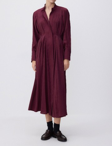 Rochie medie Reserved, pruna