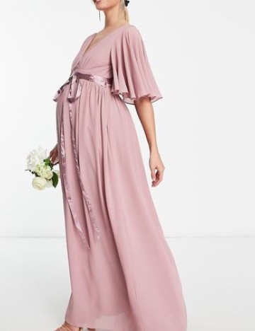Rochie lunga TFNC London Maternity, roz