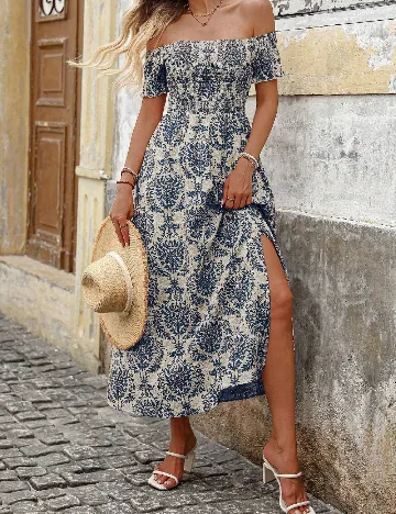 Rochie lunga SHEIN, albastru