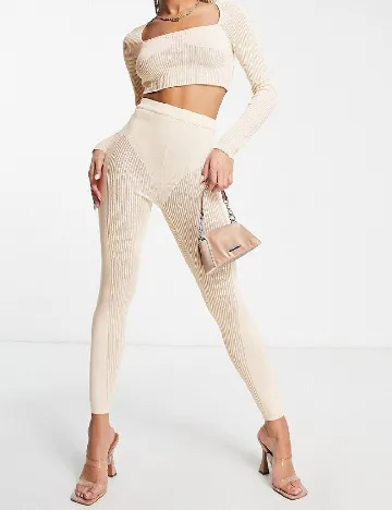Pantaloni SIMMI, crem