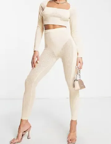 Pantaloni SIMMI, crem
