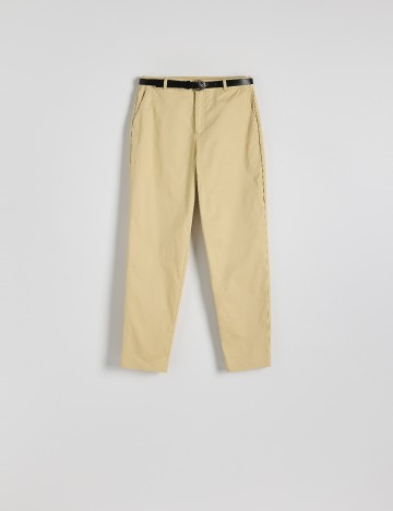 Pantaloni Reserved, crem