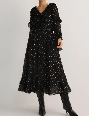 Rochie lunga Reserved, negru