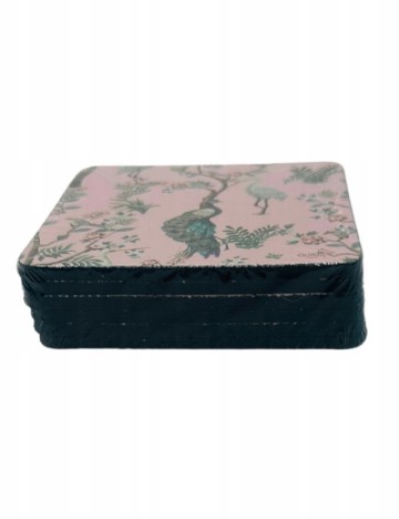 Set suporturi pahare 6 bucati OutletMag, roz