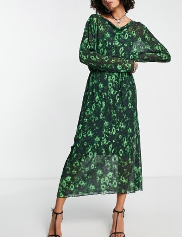 Rochie lunga Edited, verde