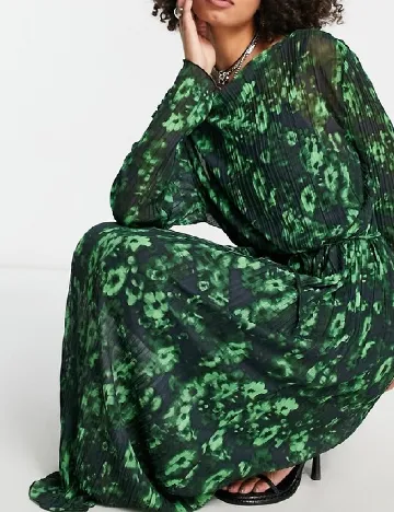 Rochie lunga Edited, verde