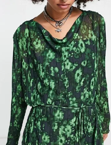 Rochie lunga Edited, verde
