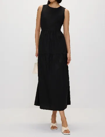 Rochie lunga Reserved, negru