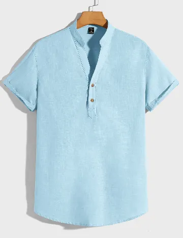 Camasa SHEIN, bleu