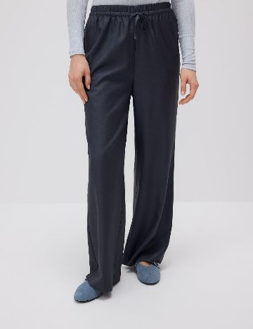Pantaloni Reserved, gri petrol