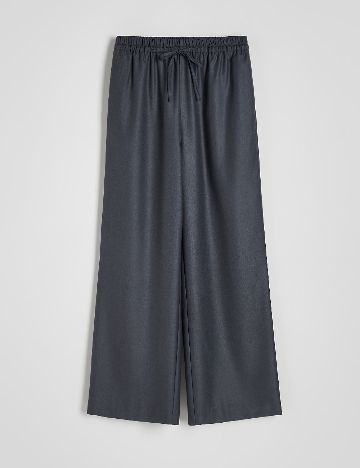 Pantaloni Reserved, gri petrol