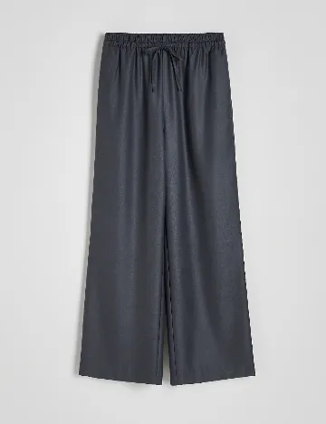 Pantaloni Reserved, gri petrol