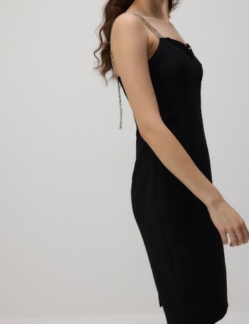Rochie scurta Reserved, negru