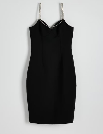 Rochie scurta Reserved, negru