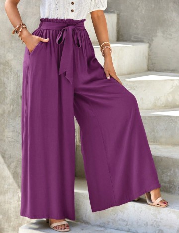 Pantaloni SHEIN, mov
