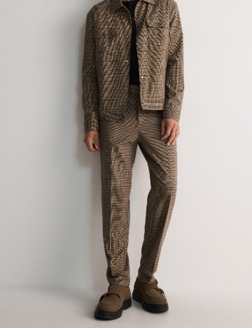 Pantaloni Reserved, maro