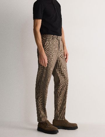 Pantaloni Reserved, maro