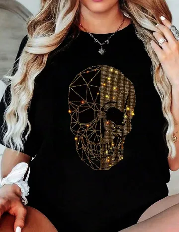 Tricou SHEIN CURVE, negru