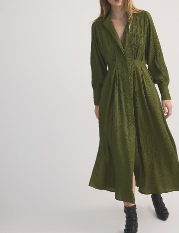 Rochie medie Reserved, verde