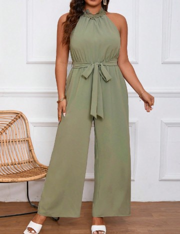 Salopeta SHEIN CURVE, verde