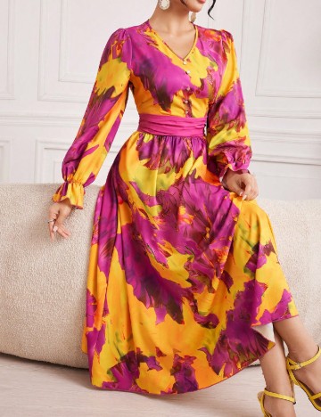 Rochie lunga SHEIN, mix culori