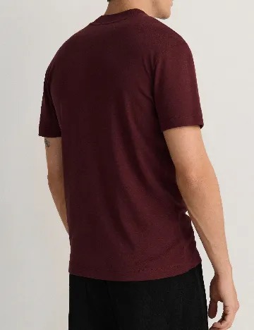 Tricou Reserved, visiniu
