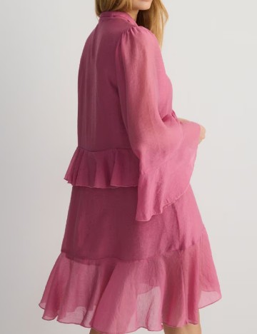 Rochie scurta Reserved, roz