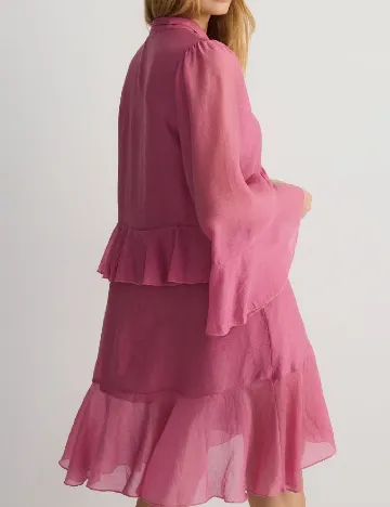Rochie scurta Reserved, roz