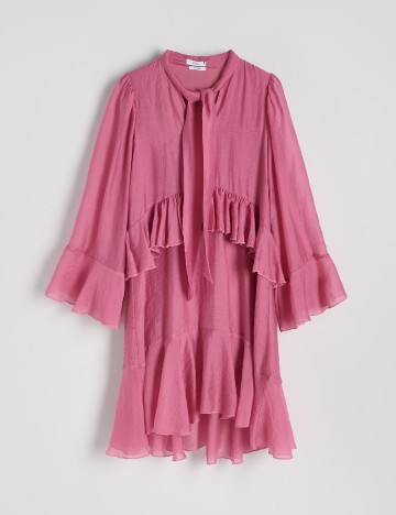 Rochie scurta Reserved, roz
