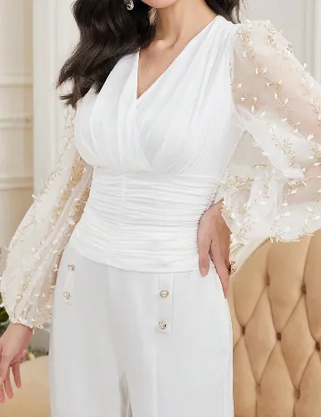 Bluza SHEIN, alb