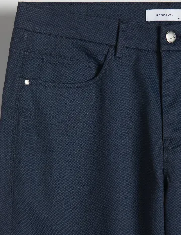 Pantaloni Reserved, albastru