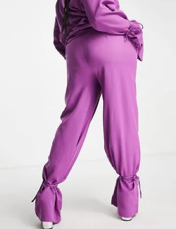 Pantaloni Heartbreak Plus Size, mov