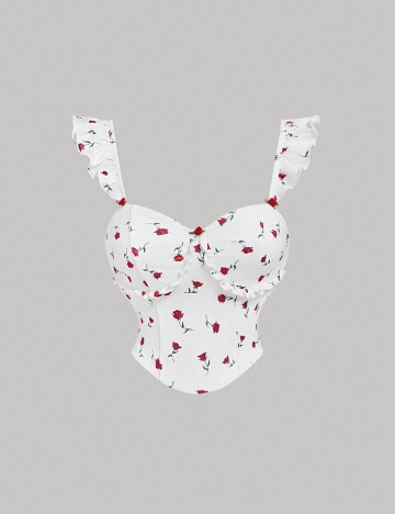 Top SHEIN, alb