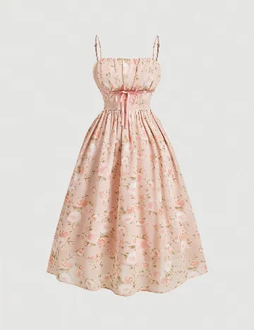 Rochie lunga SHEIN CURVE, roz