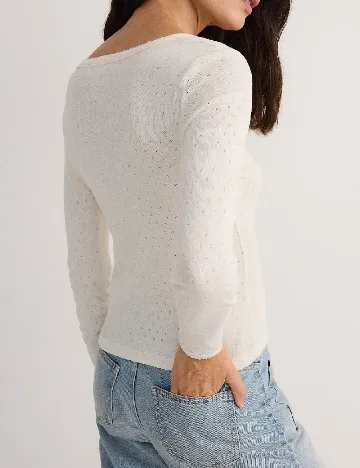 Bluza Reserved, ecru