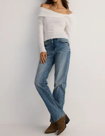 Bluza Reserved, alb