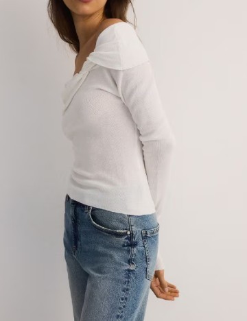 Bluza Reserved, alb