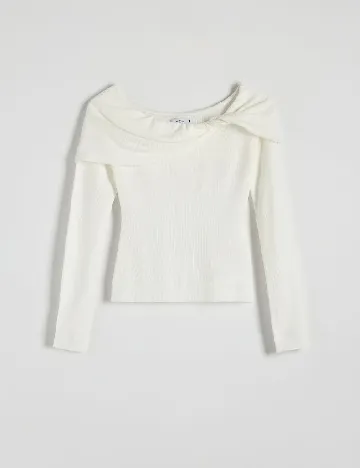 Bluza Reserved, alb