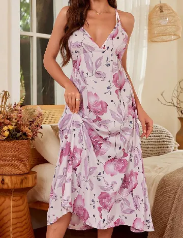 Rochie medie SHEIN, roz