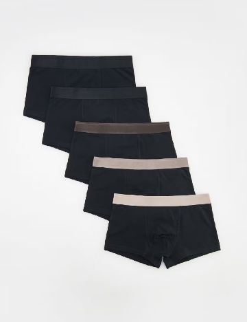 Set Boxeri 5 bucati Reserved, negru