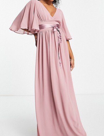 Rochie lunga TFNC London, roz