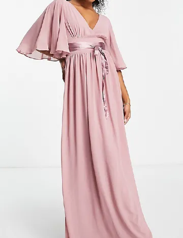 Rochie lunga TFNC London, roz