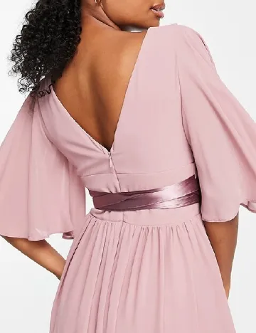 Rochie lunga TFNC London, roz