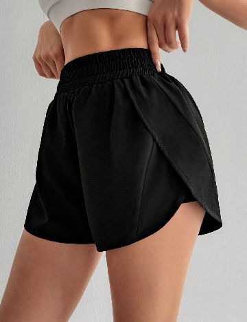 Pantaloni scurti SHEIN, negru